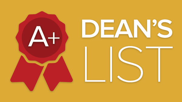 Deans List banner