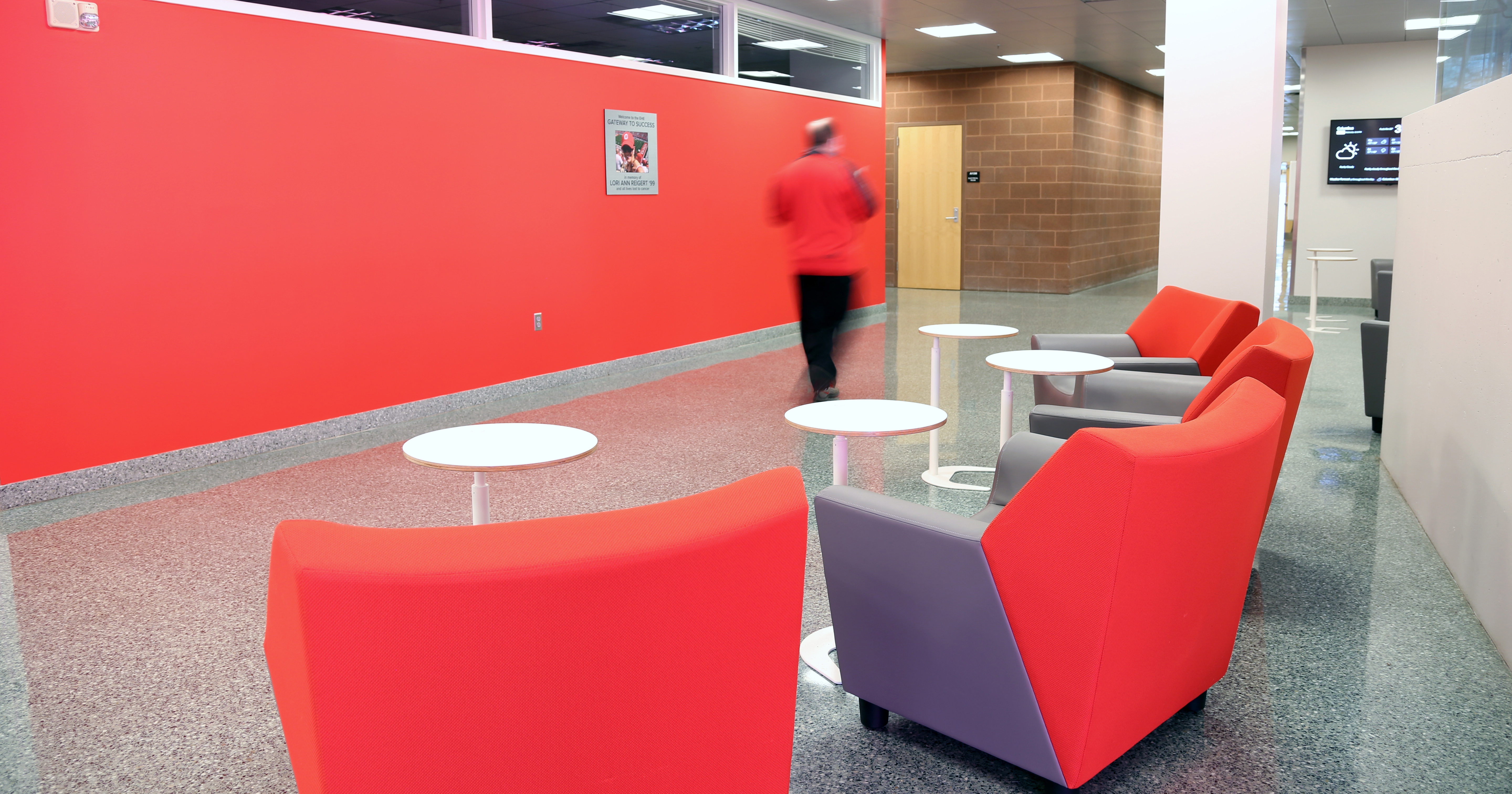 The Gateway to Success seating for students