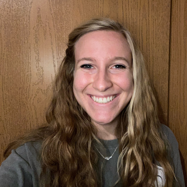 Smiling female Ohio State student