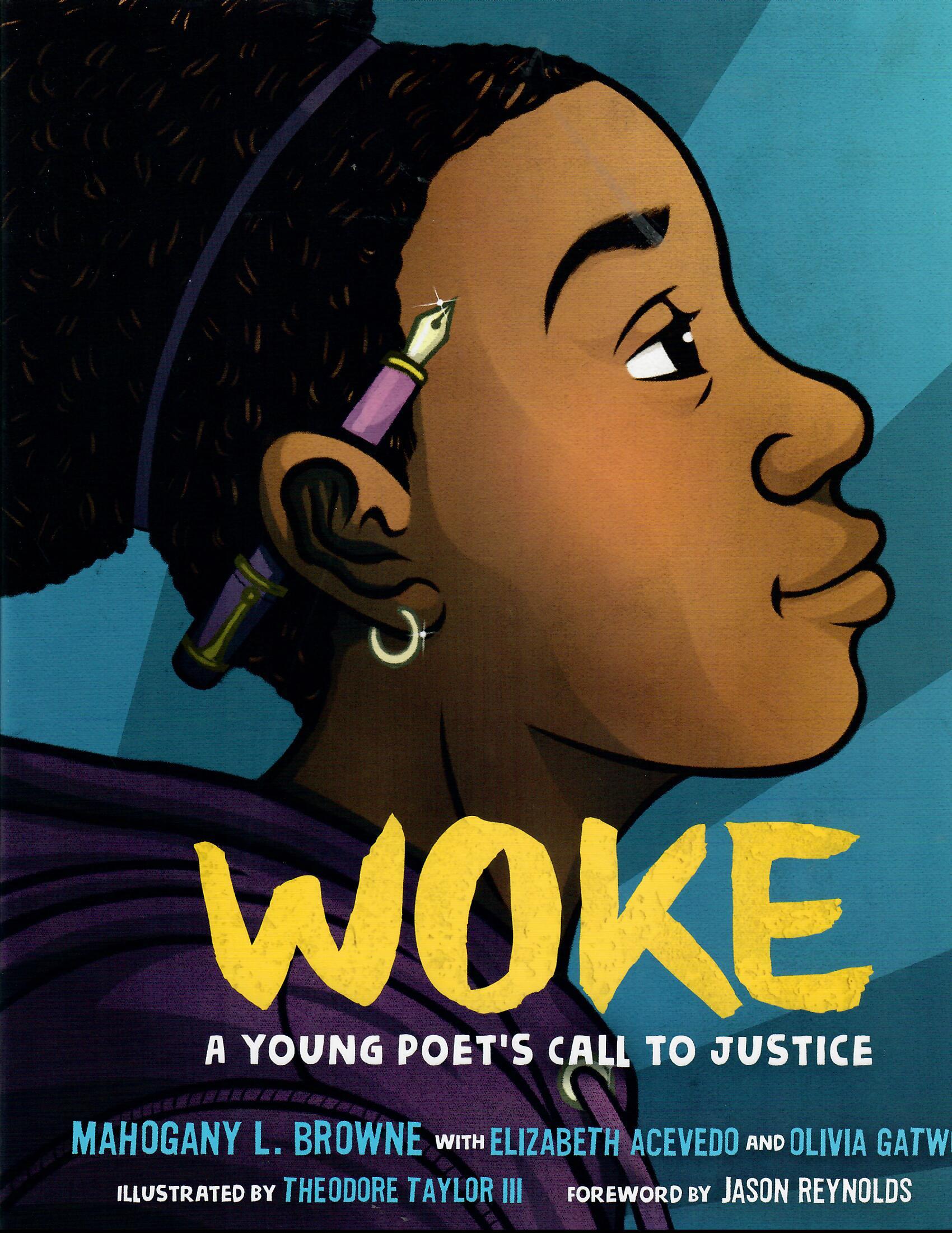 Book jacket of Woke: A Young Poet's Call to Justice by Mahogany L. Browne