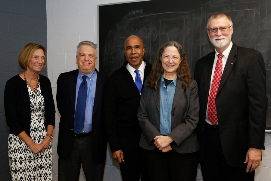 Jackie Blount and administrators from Ohio State and Education and Human Ecology