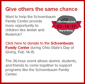 click here to donate to Schoenbaum Family Center
