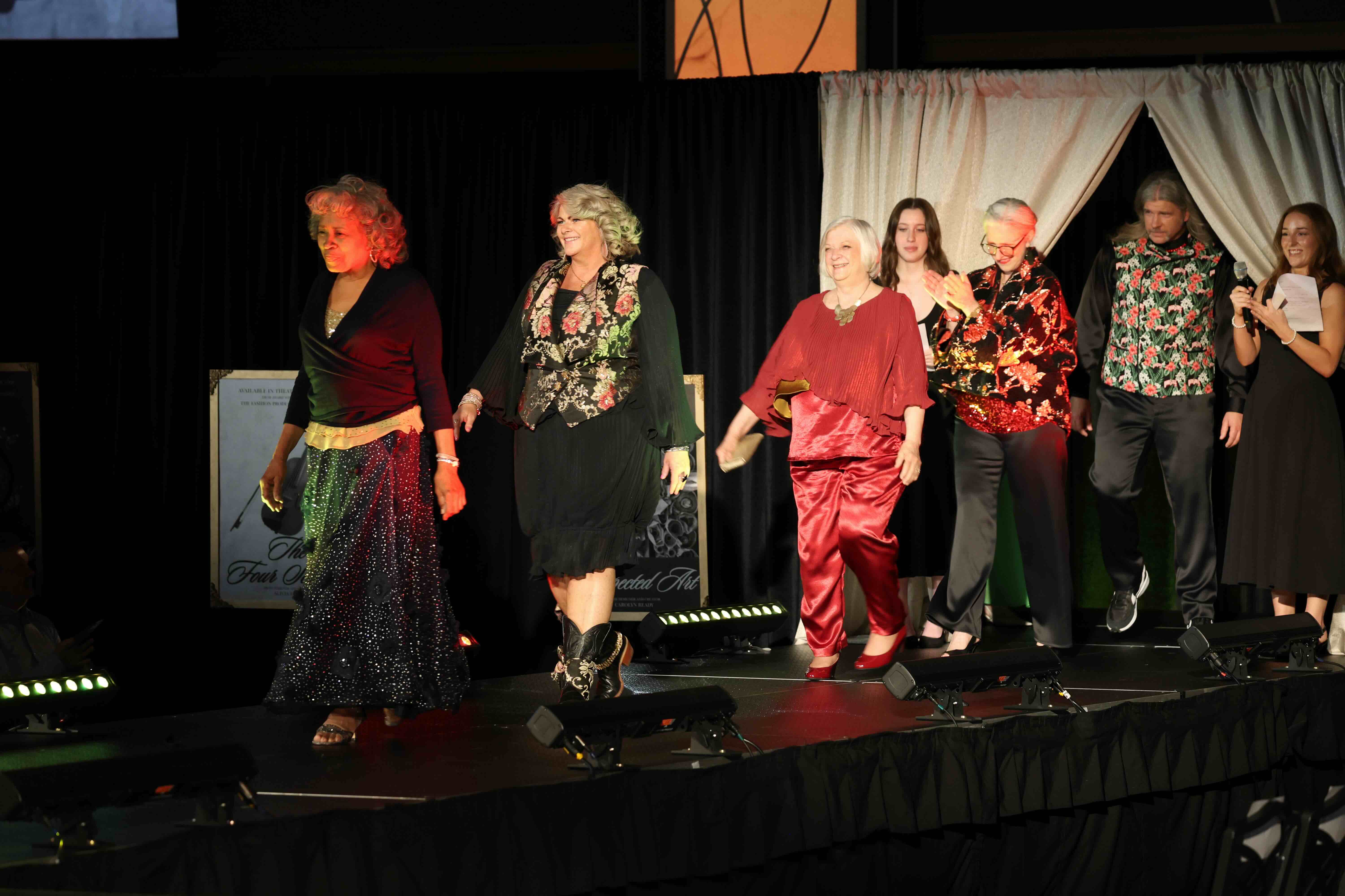 Fashion show news story decorative