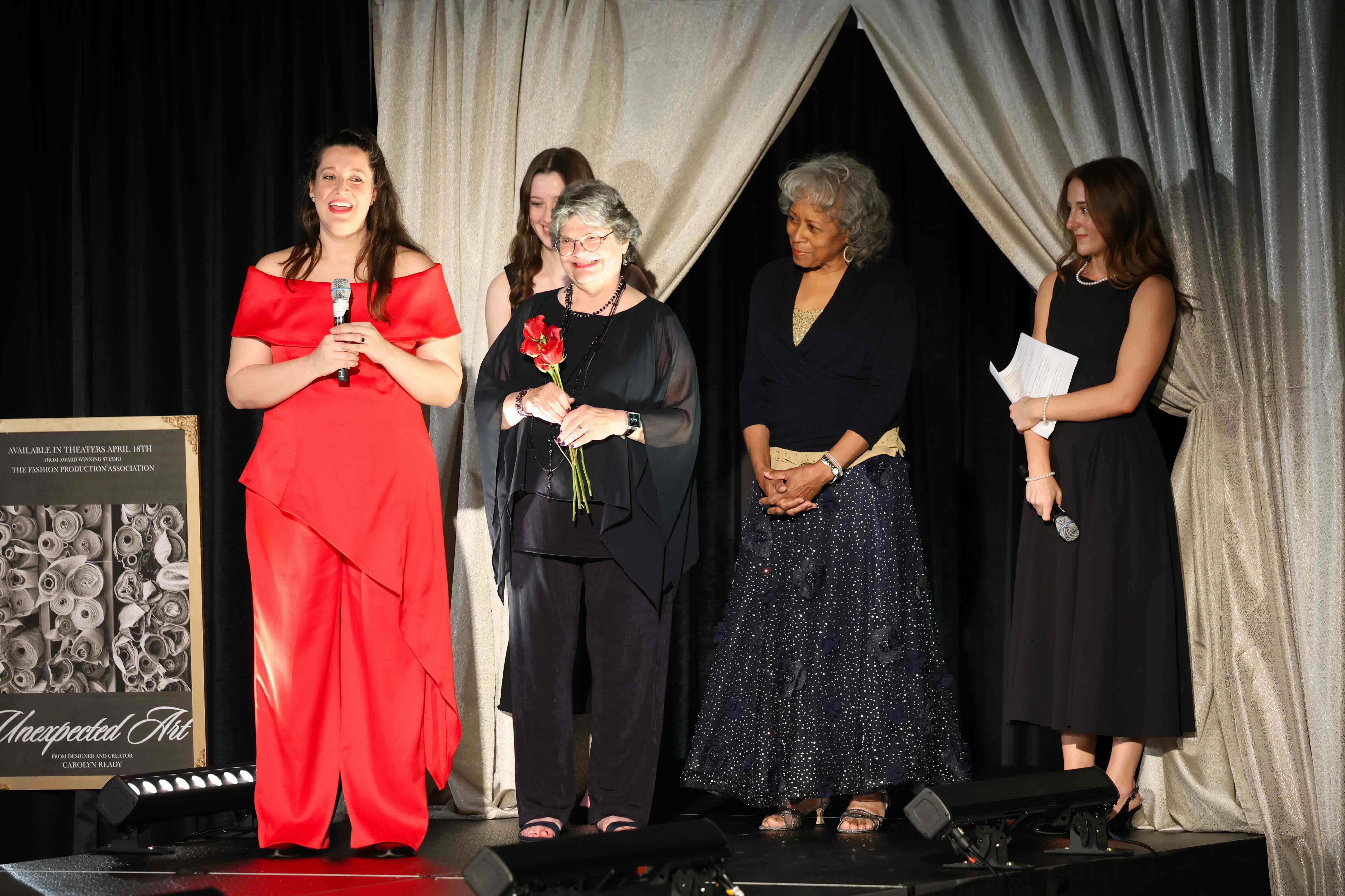 Fashion show news story decorative