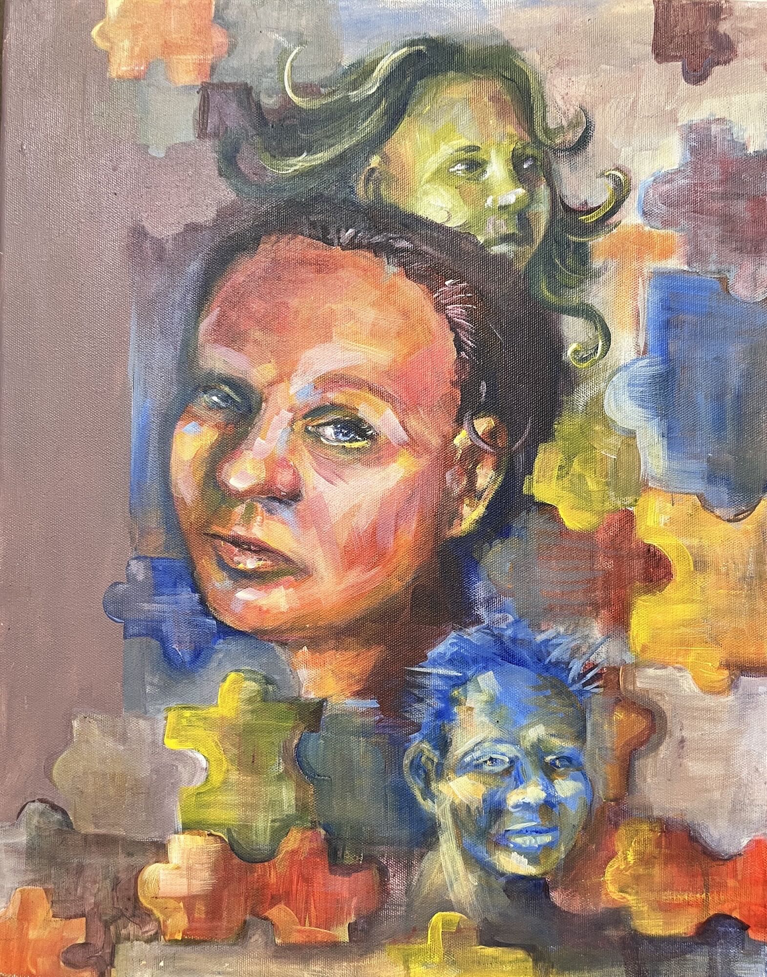 Eye Contact painting