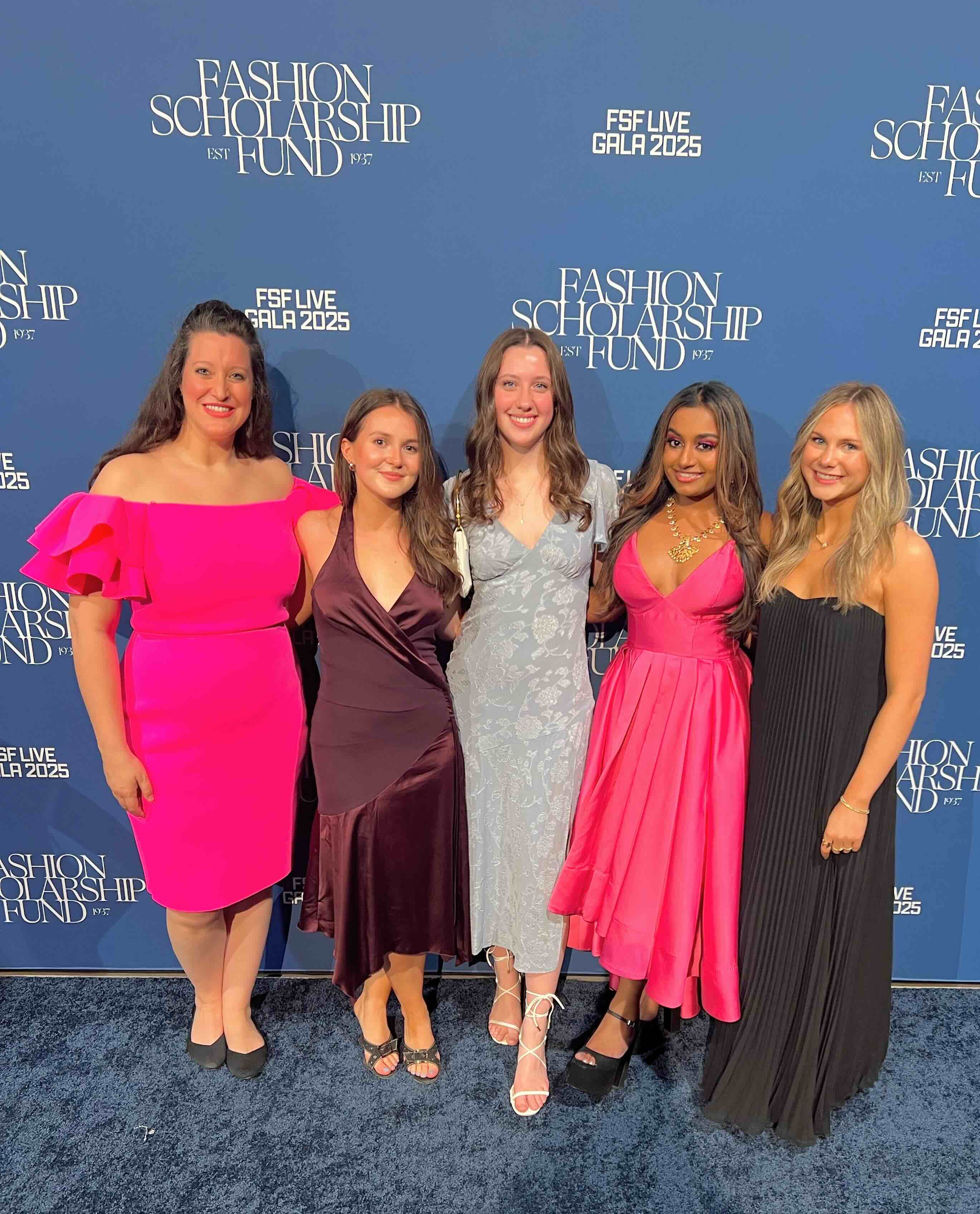 Fashion and Retail Studies students at Gala