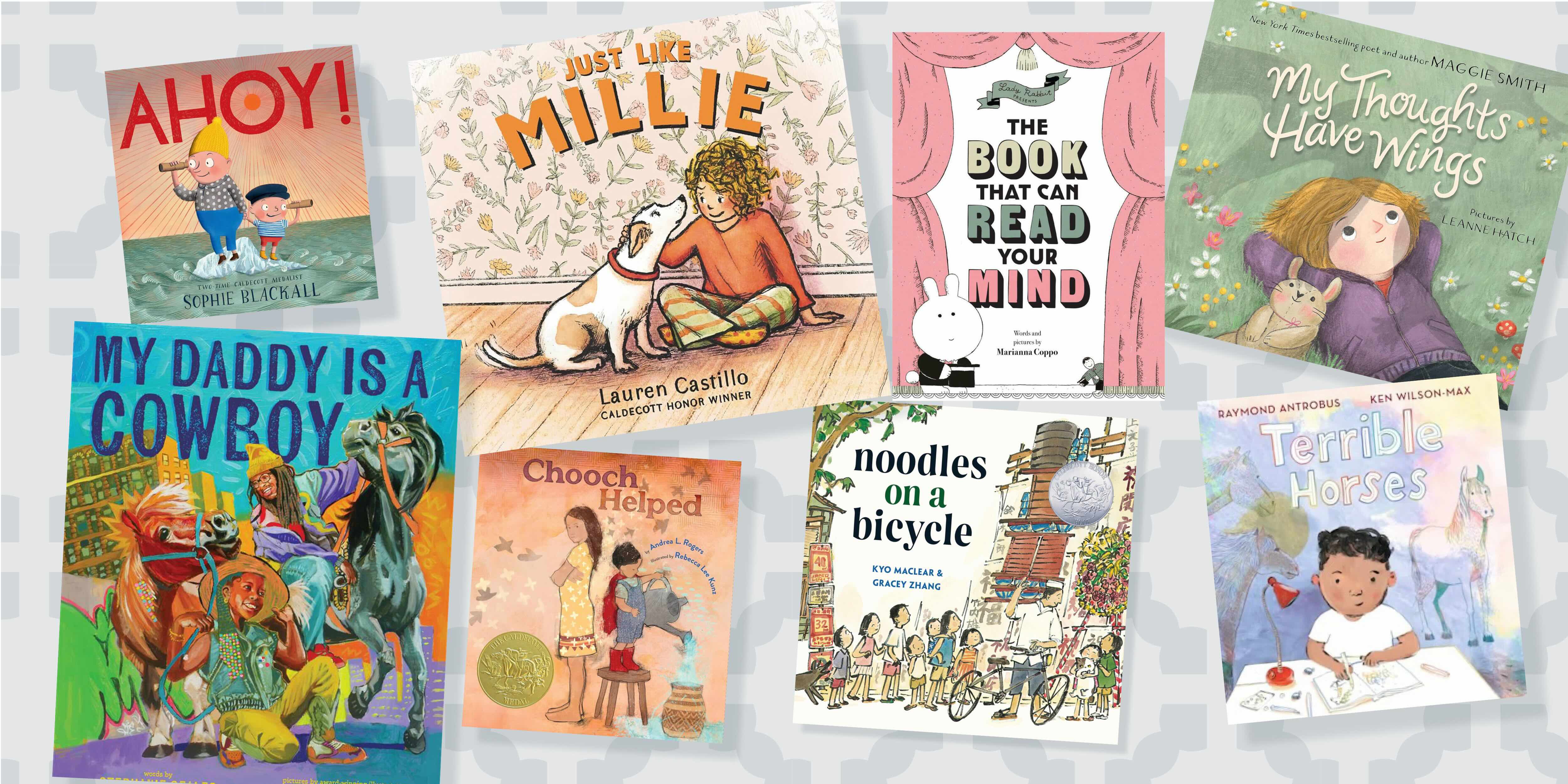Collage of children's picture book covers