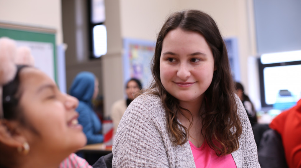 student teachers in classroom