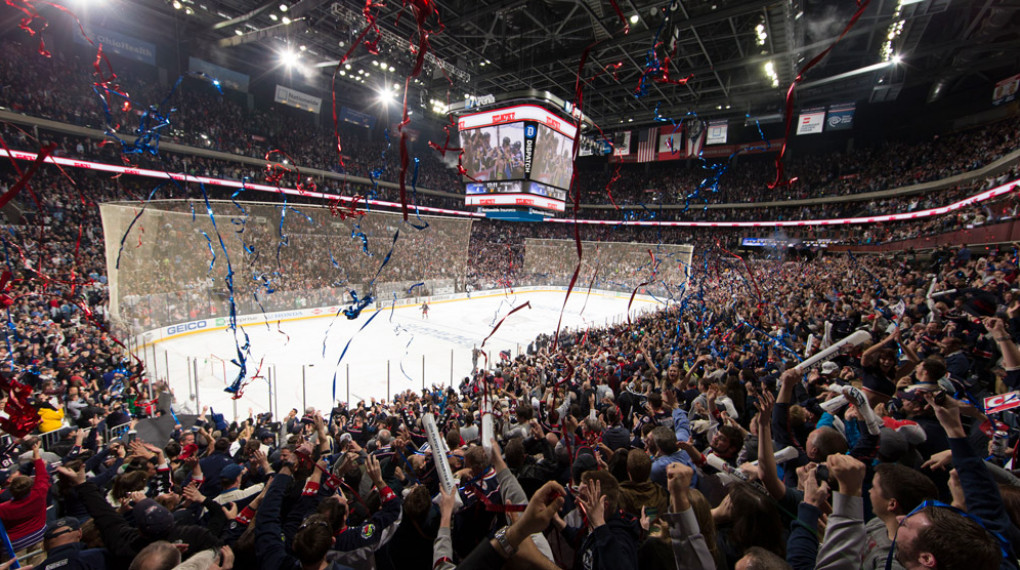 Columbus Bluejackets game at Nationwide Arena