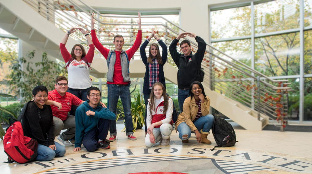 O-H-I-O students
