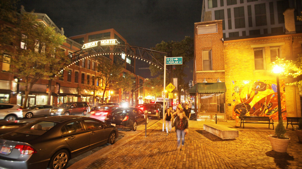 High Street arches in the Short North area