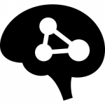 idea in a brain icon