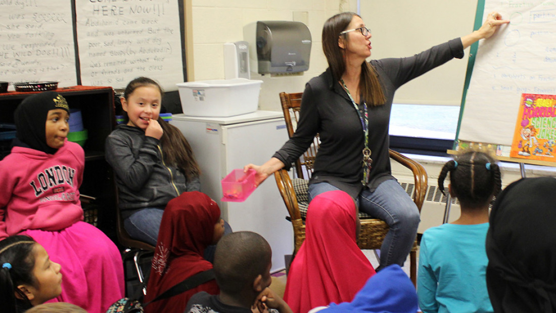 Eakin Elementary classroom