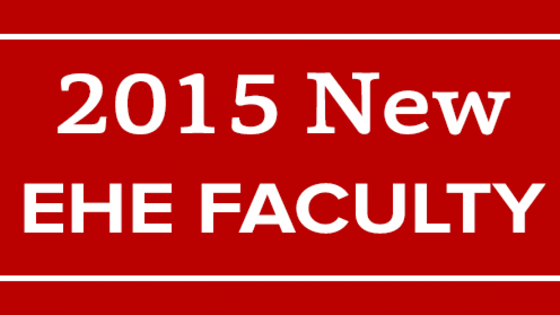 2015 New Faculty