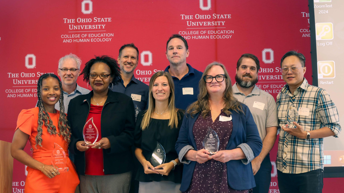 2024 Ohio State EHE Convocation award winners