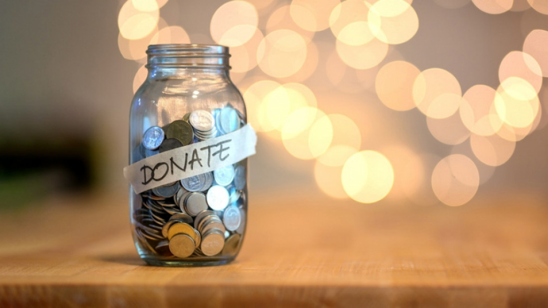 Donation jar