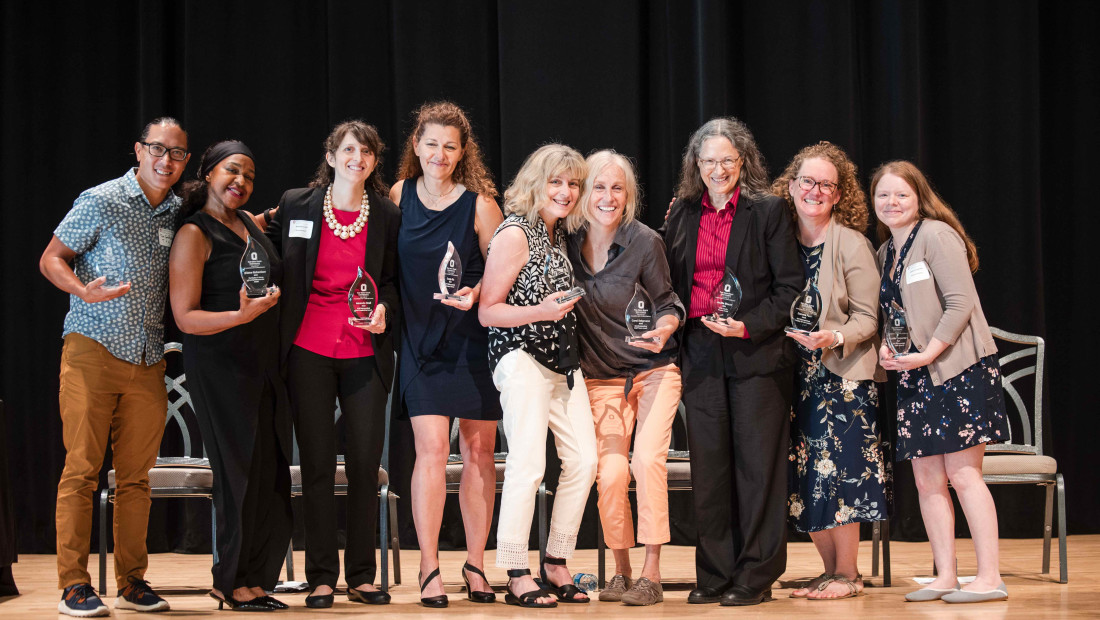 Recipients of Faculty and Staff Awards at Ohio State EHE Convocation