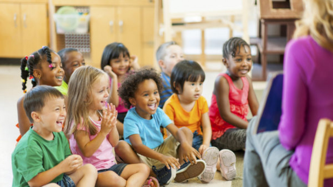 kids in classroom