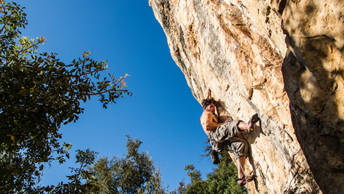 rock climbing