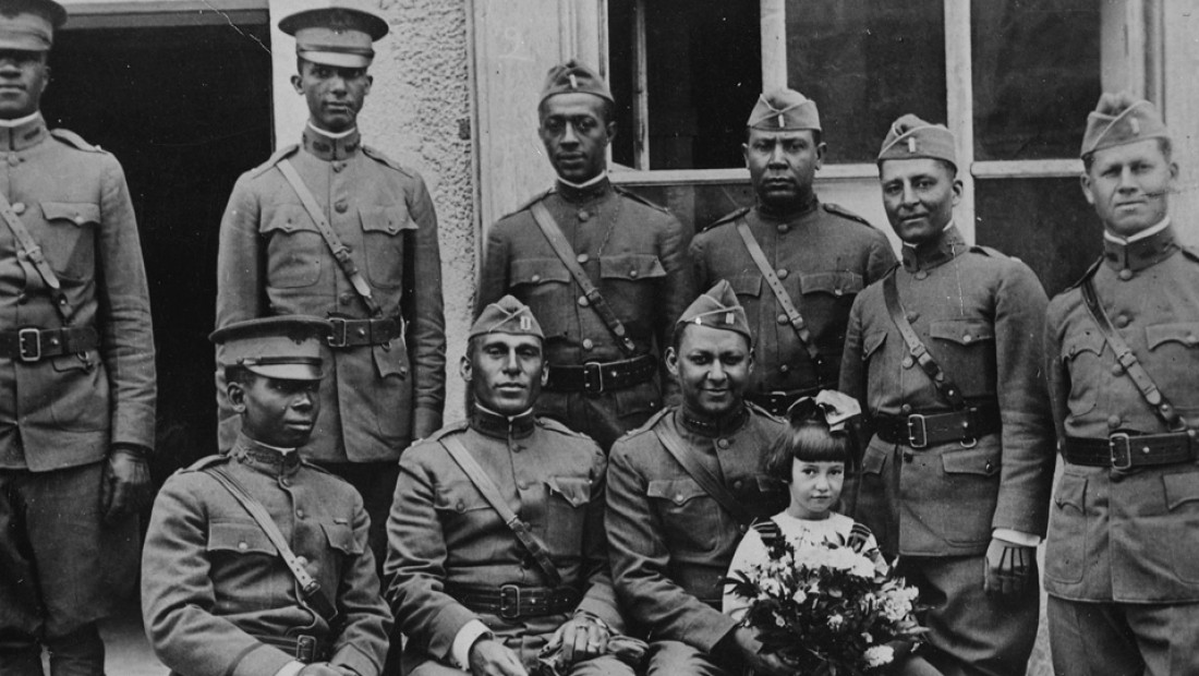 world war 1 Buffalo Soldiers group