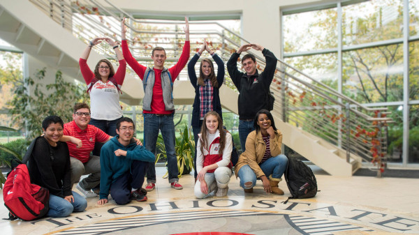 O-H-I-O students