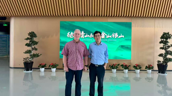 Professor Chris Zirckle visiting China