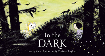 Cover of children's book titled "In the Dark"