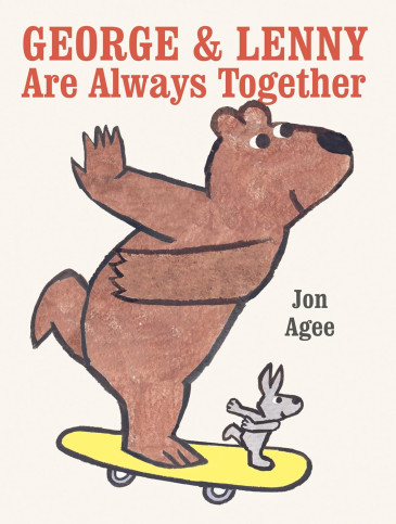 George and Lenny are always together picturebook cover