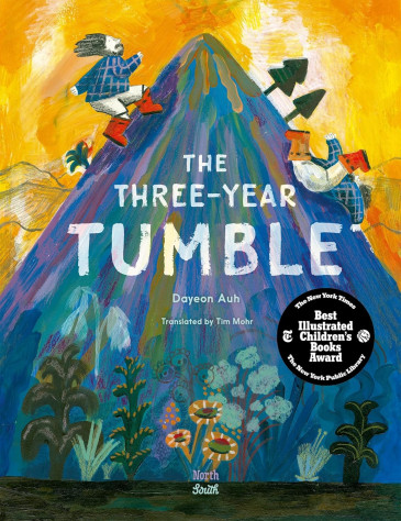 The three year tumble picturebook cover