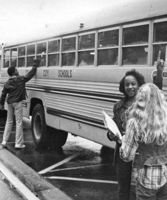 Columbus city school bus