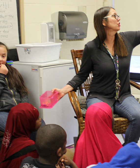 Eakin Elementary classroom