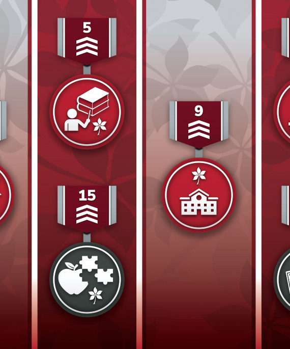 Ranking badges icons
