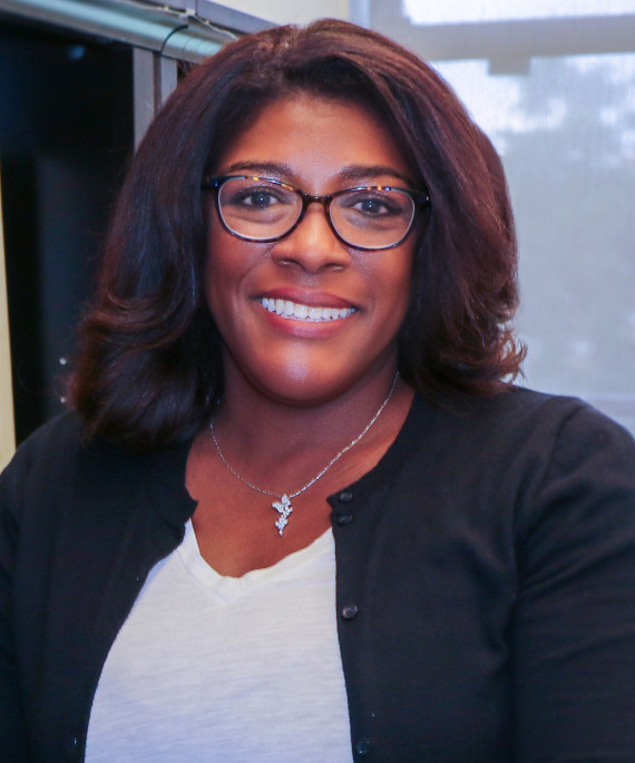 Detra Price in her Ohio State office