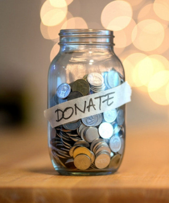 Donation jar