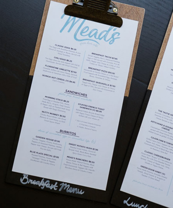 menus