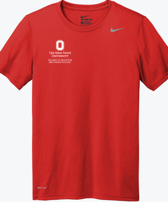 Red Ohio State College of Education and Human Ecology t-shirt