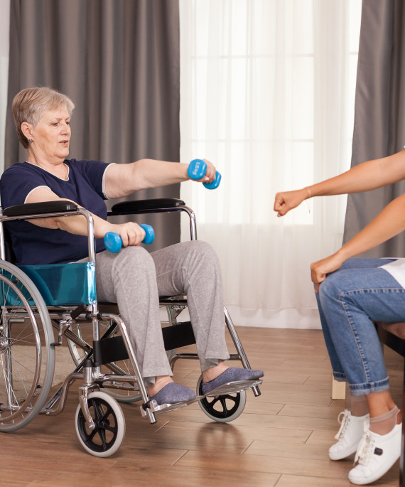 rehabilitation-for-old-woman-in-wheelchair