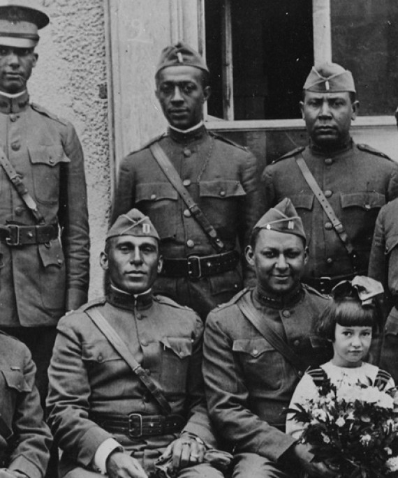 world war 1 Buffalo Soldiers group