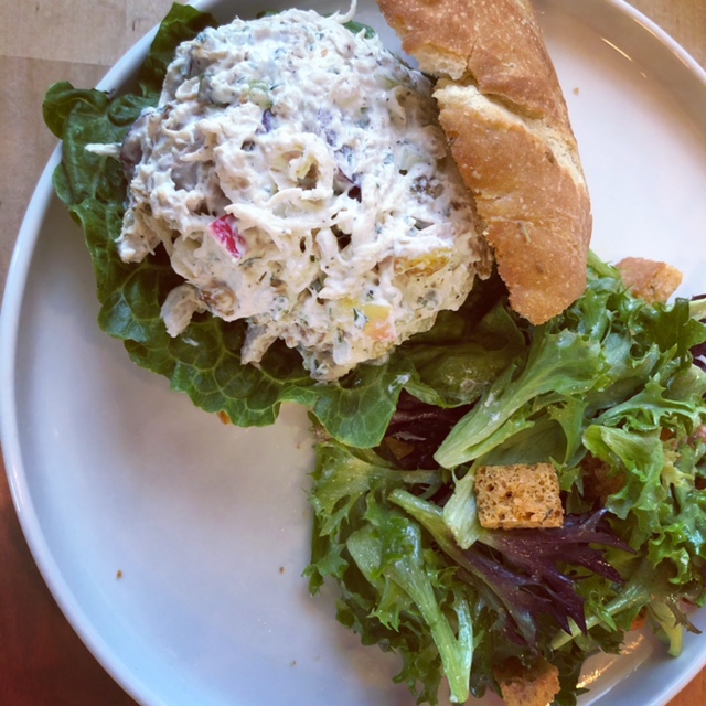 Chicken salad sandwich