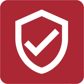 shield icon with checkmark