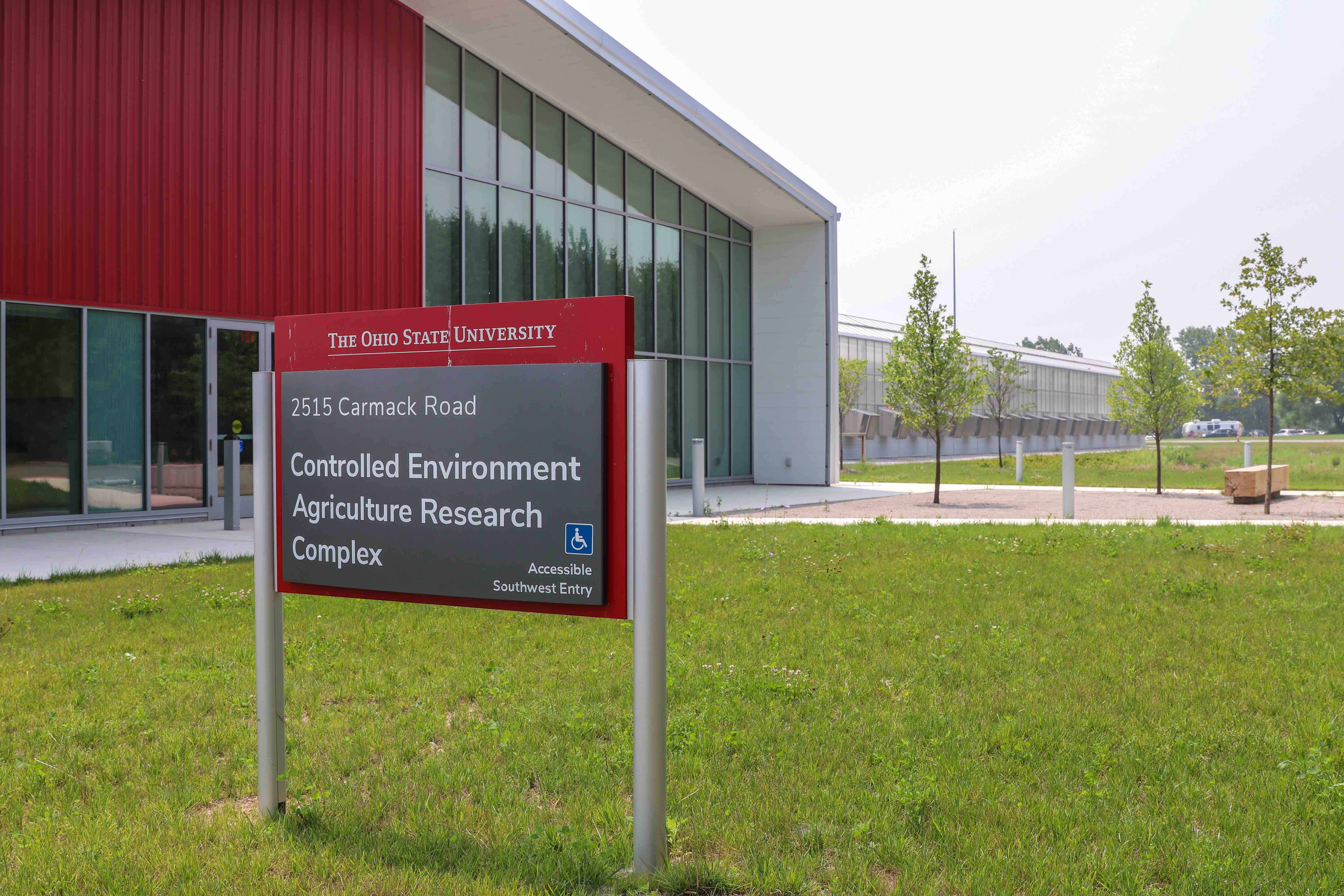 Ohio State indoor farming facility