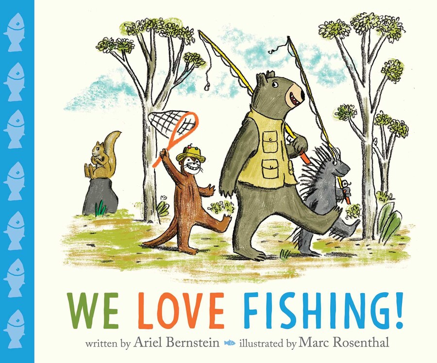 We Love Fishing picturebook cover