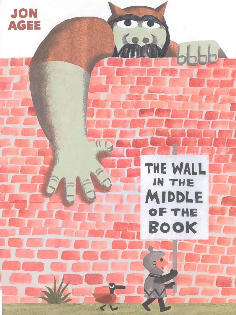 The Wall in the Middle of the Book book jacket